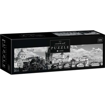 Пазли тришарові панорамні Interdruk Around the World 4, 32х96 см, 1000 елементів (326317) - Pampik