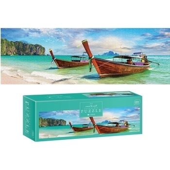 Пазли тришарові панорамні Interdruk Around the World 2, 32х96 см, 1000 елементів (326294) - Pampik - 2