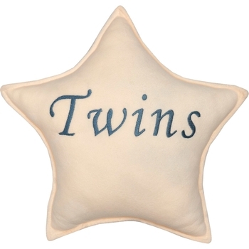 Декоративная бампер-подушка Twins Star, 37х37 см, бежевый (2020-BTZMI-20) - Pampik