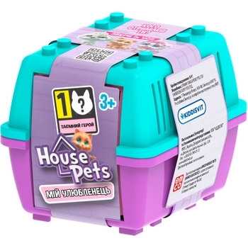 Колекційна фігурка-сюрприз House Pets Мій улюбленець з перенесенням, в асортименті (1065) - Pampik