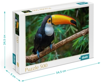 Пазл DoDo Тукан. Бразилія, 500 елементів (300400) - Pampik - 2