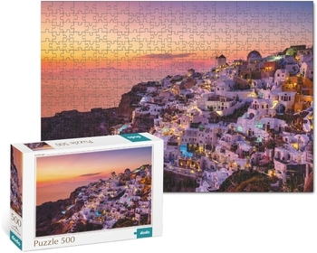 Пазл DoDo Село Ія. Греція, 500 елементів (301156) - Pampik - 3