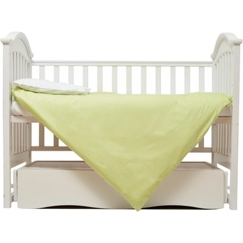 Комплект детской постели Twins Evo Лето, 120х60, зеленый 3 элемента (3068-A-018) - Pampik