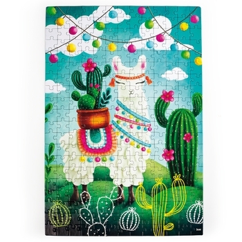 Пазл De.tail Llama cutie, 260 елементів (DT200-02) - Pampik - 2