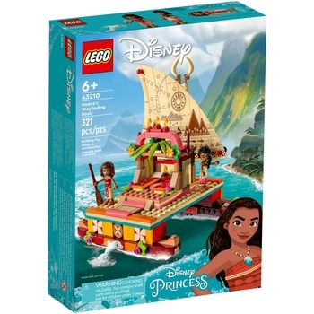 Конструктор LEGO Disney Пошуковий човен Ваяни (43210) - Pampik