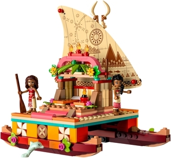 Конструктор LEGO Disney Пошуковий човен Ваяни (43210) - Pampik - 2
