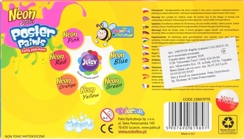 Гуаш Colorino, 6 кольорів (19897PTR) - Pampik - 3