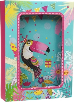 Блокнот на замочке в подарочной коробке, 80 листов, линия "Тукан" Malevaro - Pampik - 4
