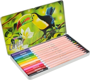 Набір кольорових олівців Сolorino Artist, 12 шт. (83256PTR) - Pampik - 3