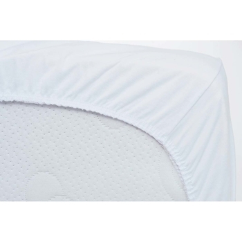 Непромокаючий наматрацник Twins, трикотажний на резинці, 72х72 см, білий (6050-TN-72-01) - Pampik - 3