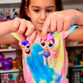 Ігровий набір із лялькою L.O.L. Surprise! Color change Me&My Крихітка та сестричка, в асортименті (580614) - Pampik - 11