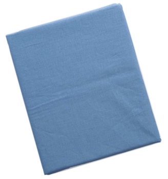 Простирадло на резинці Twins, бязь, 120х60 см, синій (6010-04-04) - Pampik