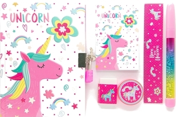 Подарочный канцелярский набор "Единорог" Malevaro - Pampik