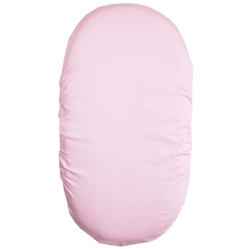 Простирадло на резинці Twins, в коляску, 90х50 см, рожевий (6060-90х50-08) - Pampik