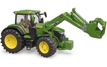 Іграшка трактор John Deere 7R 350 з навантажувачем (03151) - Pampik - 2