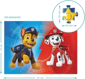 Пазл 4 в 1 DoDo Paw Patrol Друзья спасатели (200158) - Pampik - 8