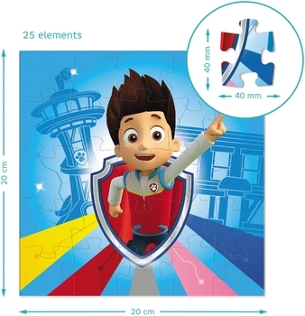 Пазл 3 в 1 DoDo Paw Patrol Команда готова до пригод (200153) - Pampik - 5
