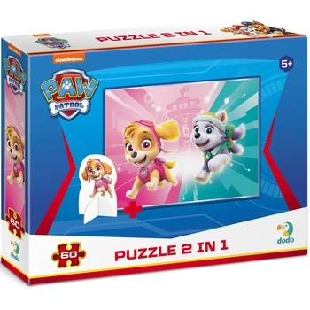Пазл с фигуркой DoDo Paw Patrol Подружки, 60 элементов (200166) - Pampik