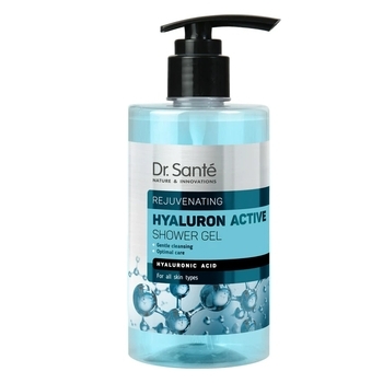 Гель для душу Dr.Sante Hyaluron Active Rejuvenating 500 мл (5901845506311) - Pampik