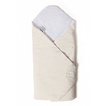 Конверт-плед Twins Velvet, 80x80 см, бежевий (9015-TW-02) - Pampik