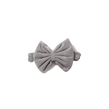 Бантик до конверту Twins Bear & Velvet Grey, сірий (7099-DB-10) - Pampik