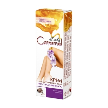 Крем Caramel для депіляції 100% видалення 100 мл (4823015920264) - Pampik