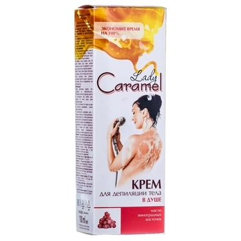 Крем Caramel для депиляции в душе 100 мл (4823015919947) - Pampik