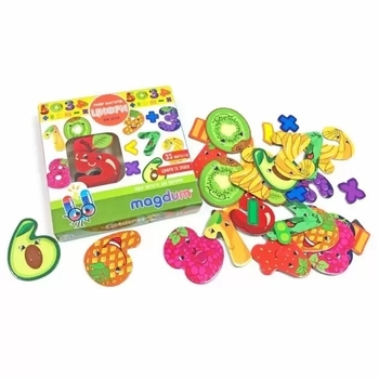 Набір магнітів Magdum Magnetic game Numbers UA (ML4031-37) - Pampik