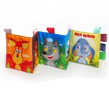 М'яка книжка Книжковий хмарочос Веселі малюки - Pampik - 3