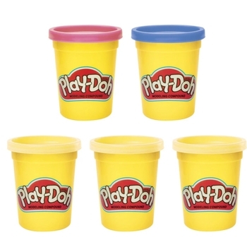 Набор для лепки Play-Doh 5 баночек (F4715) - Pampik - 2