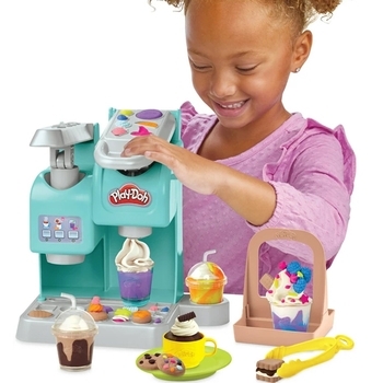 Ігровий набір із пластиліном Hasbro Play-Doh Різнокольорове кафе (F5836) - Pampik - 10