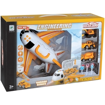 Ігровий набір Six-Six-Zero Літак-спецтехніка (EPT574289) - Pampik