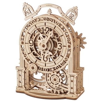 Механічний 3D-пазл Ukrainian Gears Вінтажний будильник, 43 ел. (70163) - Pampik