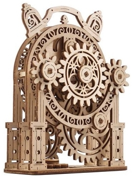 Механічний 3D-пазл Ukrainian Gears Вінтажний будильник, 43 ел. (70163) - Pampik - 3