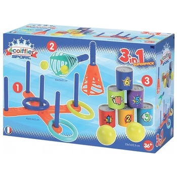 Ігровий набір Ecoiffier 3 видів спорту (192) - Pampik
