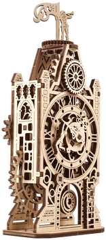 Механический 3D-пазл Ukrainian Gears Часы "Старая-башня", 44 эл. (70169) - Pampik - 3