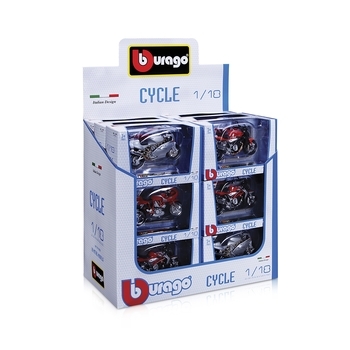 Модель Bburago Мотоцикл, 1:18, в ассортименте (18-51030) - Pampik