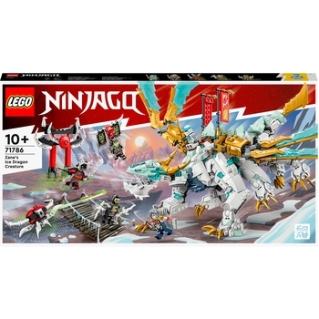 Конструктор LEGO Ninjago Істота Крижаний Дракон Зейна, 973 деталі (71786) - Pampik
