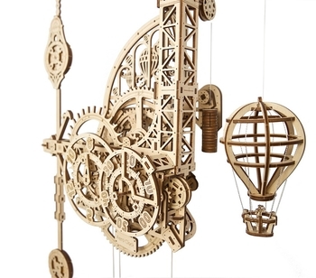 Механічний 3D-пазл Ukrainian Gears Аеро Годинник, 320 ел. (70154) - Pampik - 6