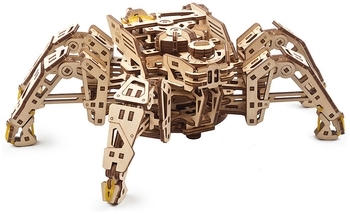 Механічний 3D-пазл Ukrainian Gears Гексапод Дослідник, 388 ел. (70158) - Pampik - 3