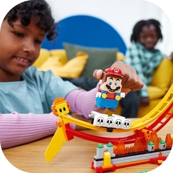 Конструктор LEGO Super Mario Поїздка на лаву-хвилі. Додатковий набір 218 деталей (71416) - Pampik - 9