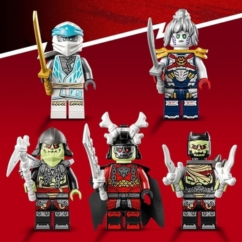 Конструктор LEGO Ninjago Істота Крижаний Дракон Зейна, 973 деталі (71786) - Pampik - 8
