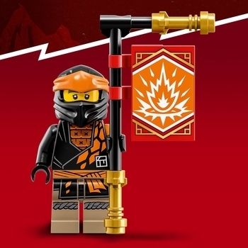 Конструктор LEGO NINJAGO Земляний дракон Коула EVO, 285 деталей (71782) - Pampik - 4