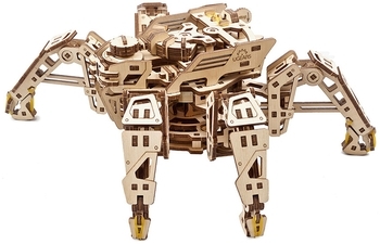 Механічний 3D-пазл Ukrainian Gears Гексапод Дослідник, 388 ел. (70158) - Pampik - 12