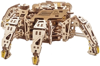 Механічний 3D-пазл Ukrainian Gears Гексапод Дослідник, 388 ел. (70158) - Pampik - 11