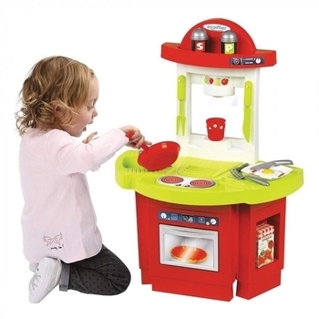Ігровий набір Ecoiffier Моя перша кухня Френч, червоний (1719) - Pampik - 3