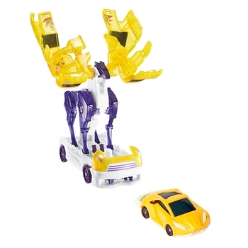 Машинка-трансформер Screechers Wild S4 L2 Санблейз Стег (EU685202) - Pampik - 8