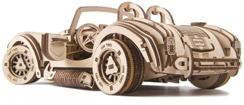 Механічний 3D-пазл Ukrainian Gears гоночний автомобіль Дріфт Кобра, 370 ел. (70161) - Pampik - 11