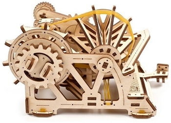 Механічний 3D пазл Ukrainian Gears STEM-модель Варіатор, 104 ел. (70147) - Pampik - 6