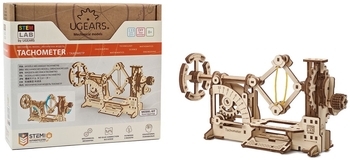 Механический 3D-пазл Ukrainian Gears STEM-модель Тахометр, 133 эл. (70153) - Pampik - 11